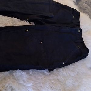 30×30 Carhartt Double Front, Loose Original Fit, Black Jeans